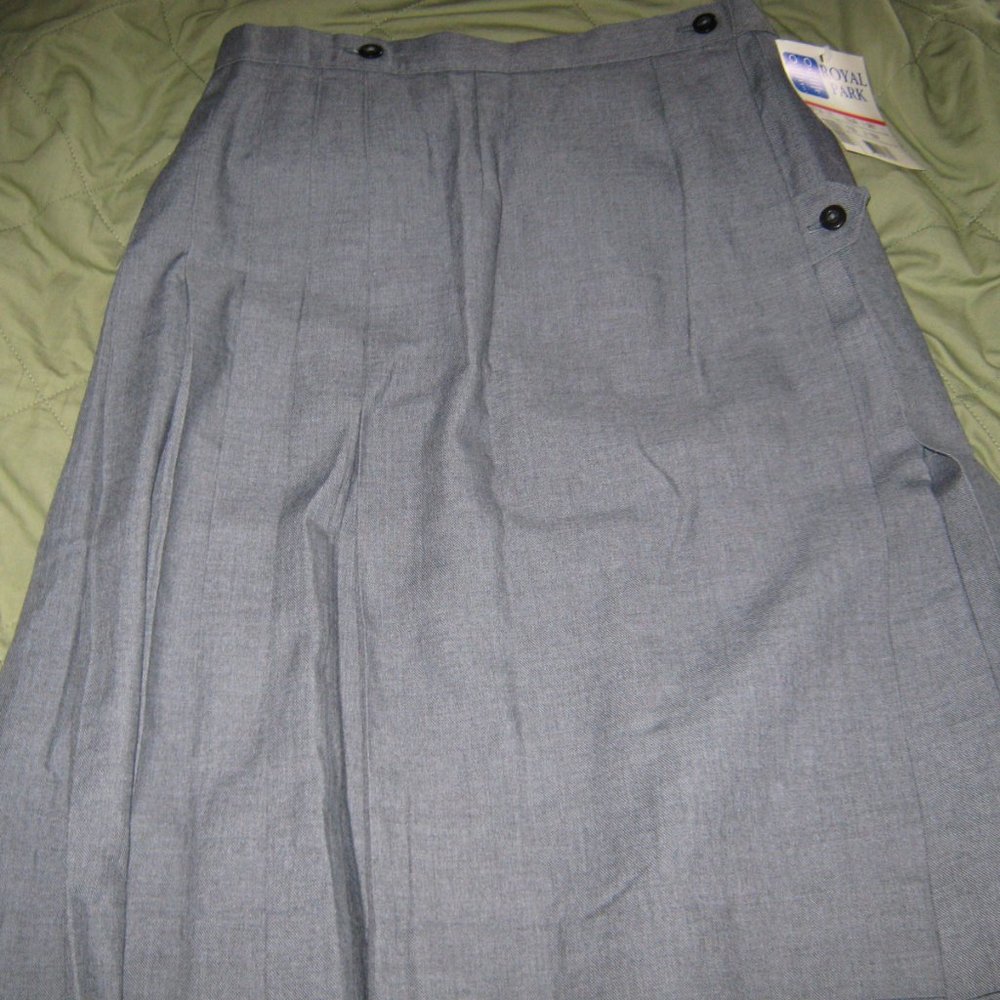 Royal Park School Uniform Girls Wrap Kilt Size 14 Teen